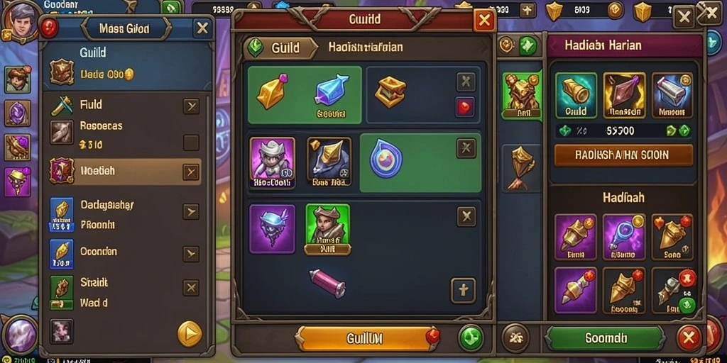 Visualisasi level yang penuh warna dan detail.