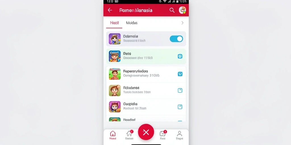 Mode permainan yang seru dan kompetitif.