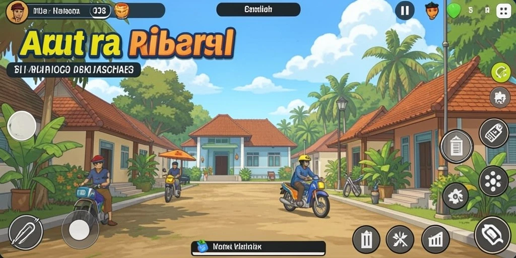 Screenshot dari level menantang di KM777.